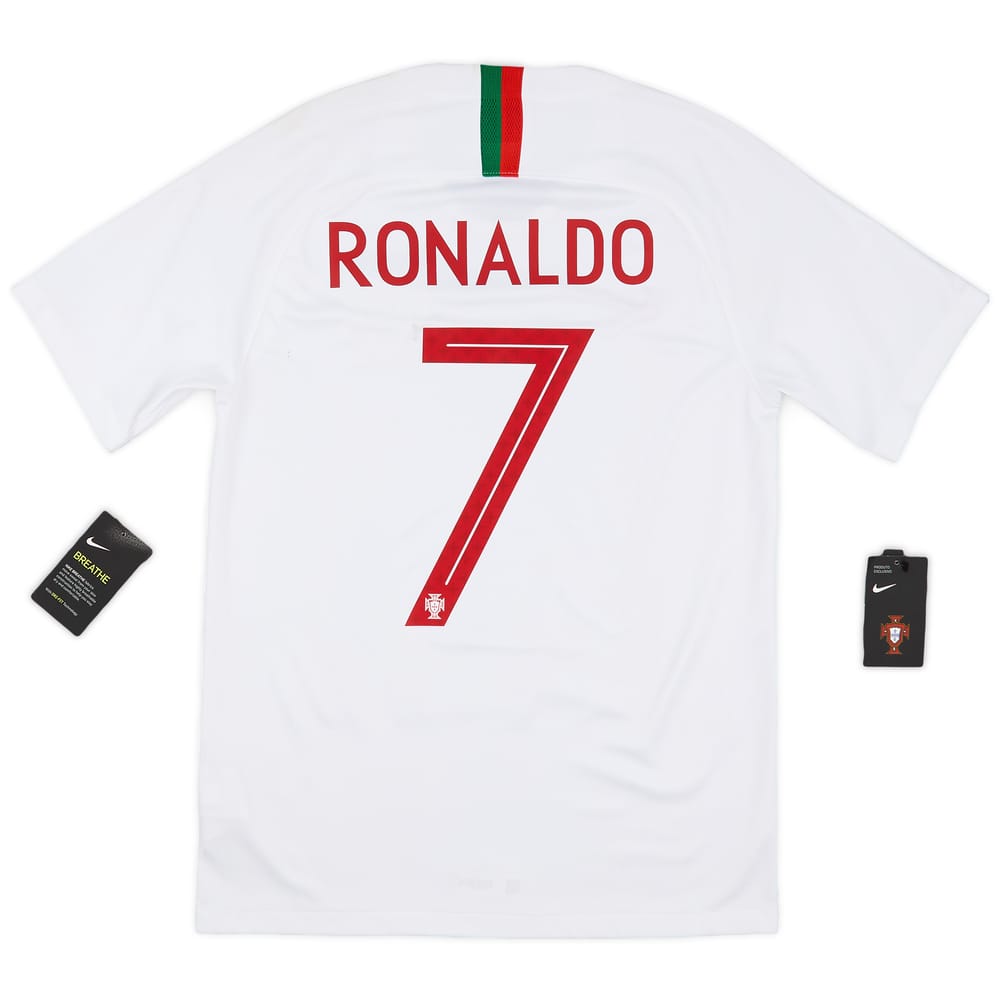 2018-19 Portugal Away Shirt Ronaldo #7 (S)