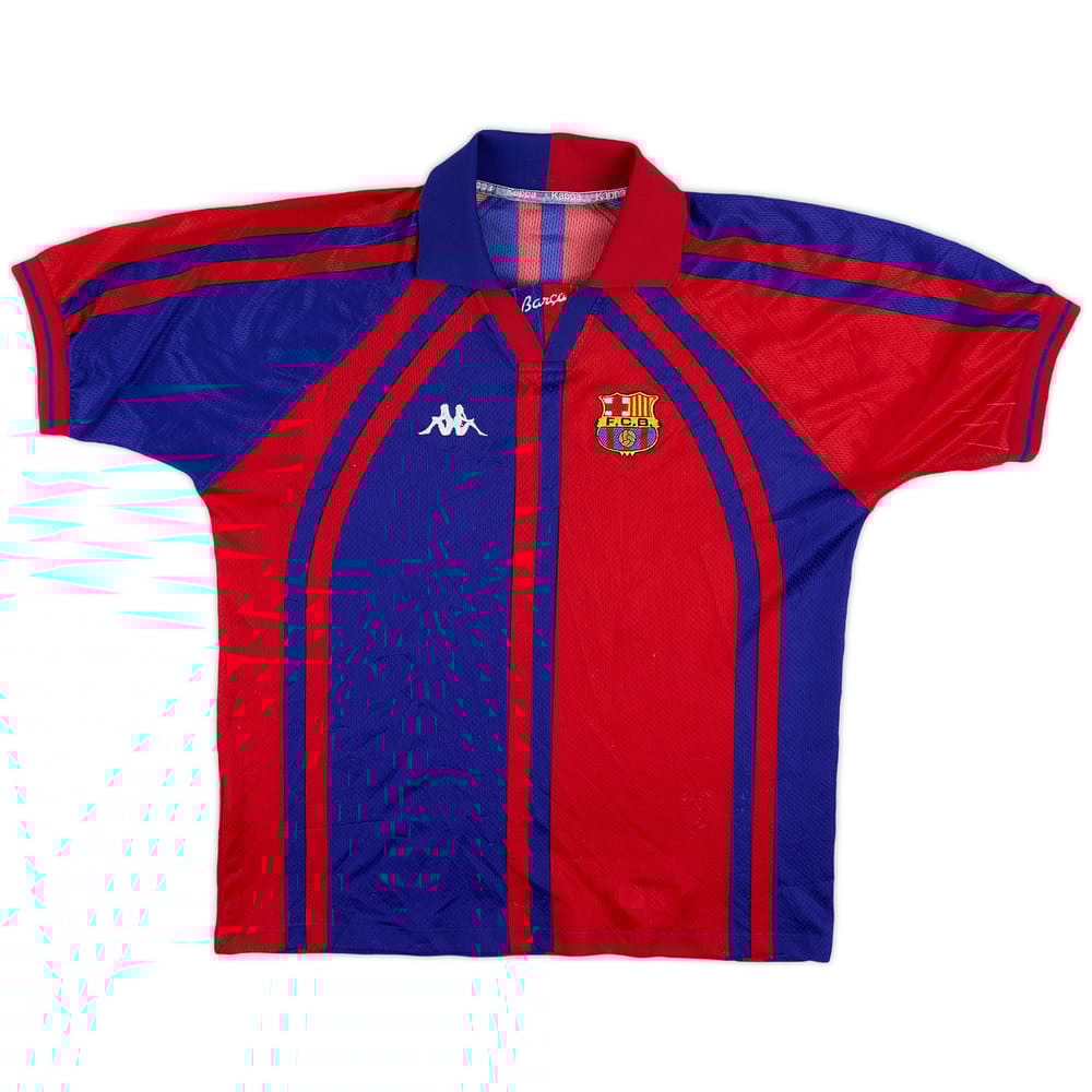 1997-98 Barcelona European Home Shirt - 7/10 - (L)