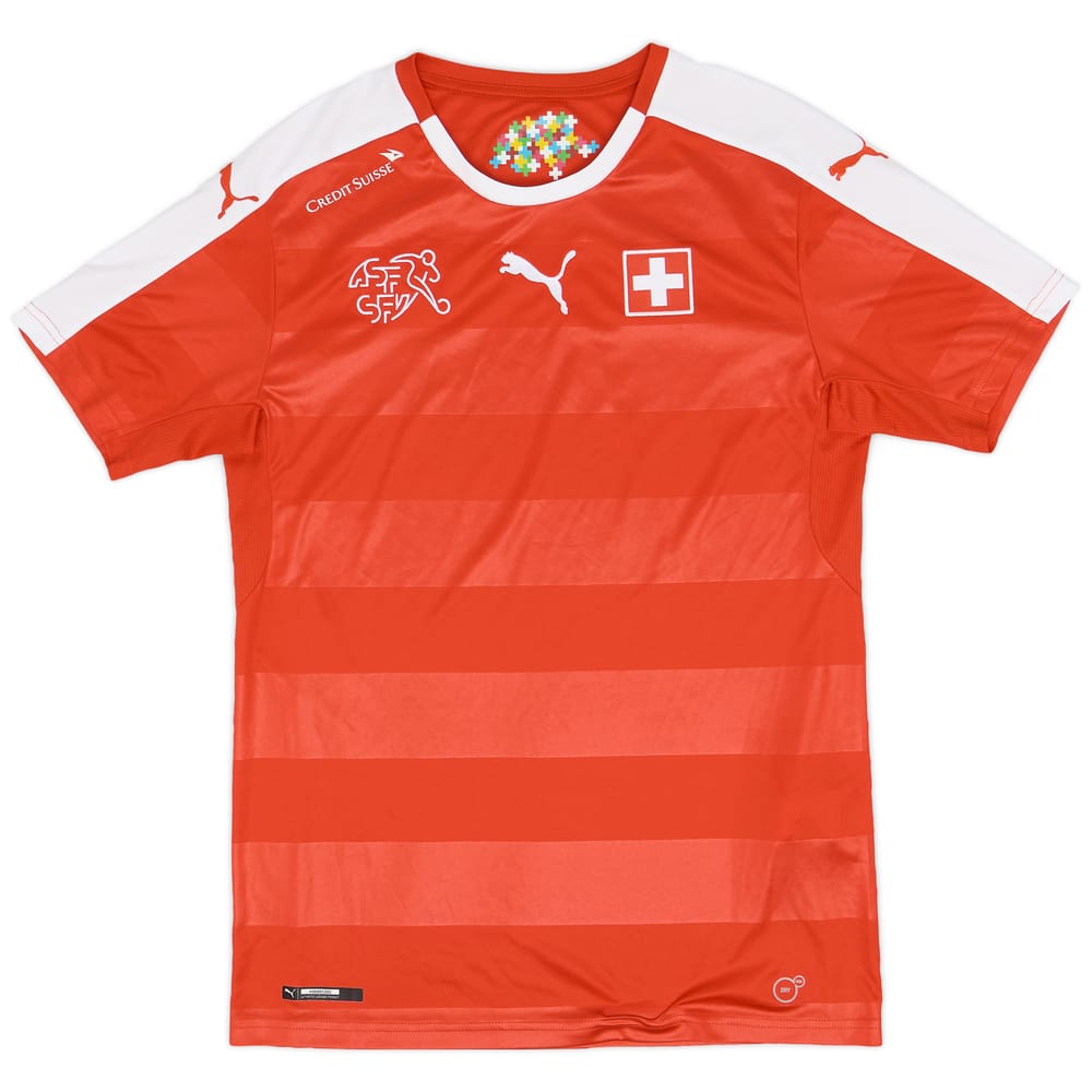 2016-17 Switzerland Home Shirt - 9/10 - (S)