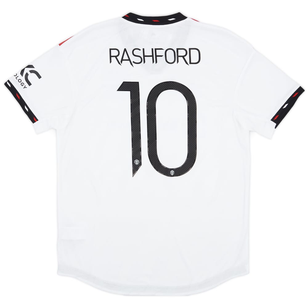2022-23 Manchester United Authentic Away Shirt Rashford #10 (L)