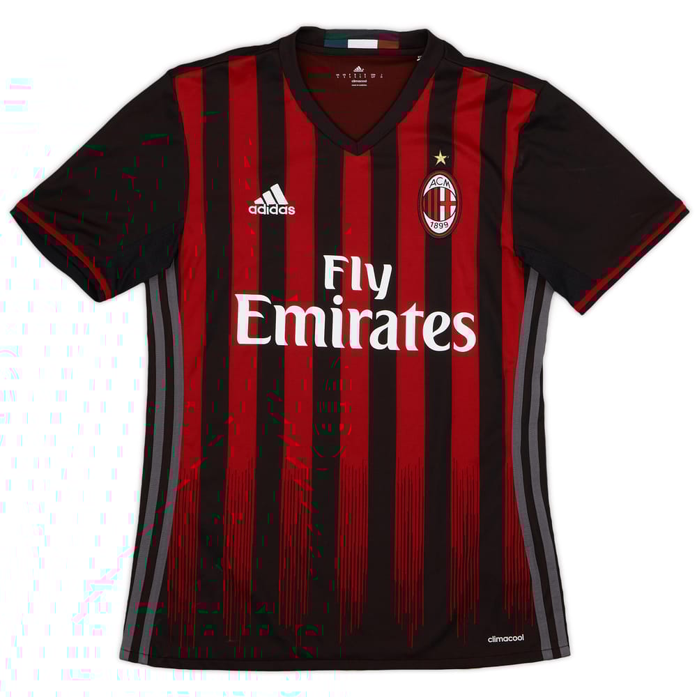 2016-17 AC Milan Home Shirt - 9/10 - (S)