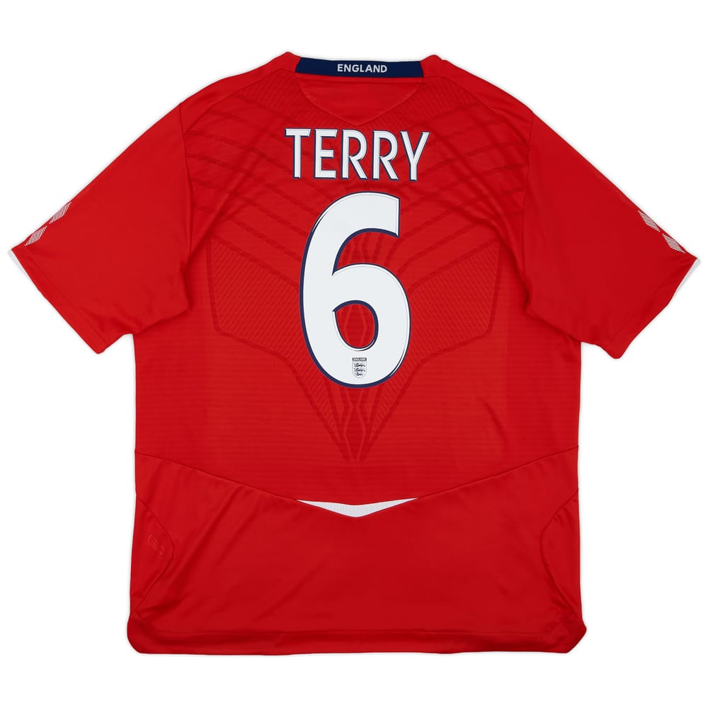2008-10 England Away Shirt Terry #6 - 8/10 - (XL)
