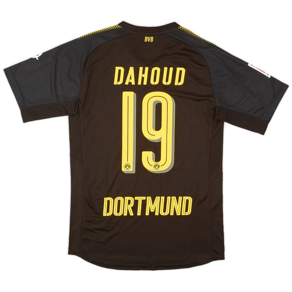 2017-18 Borussia Dortmund Away Authentic Shirt Dahoud #19 - 9/10 - (M)