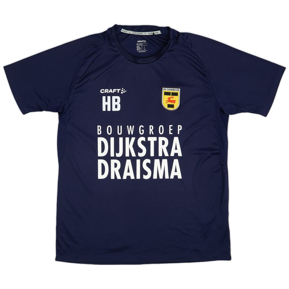 2019-20 SC Cambuur Staff Issue Craft Training Shirt HB - 7/10 - (L)