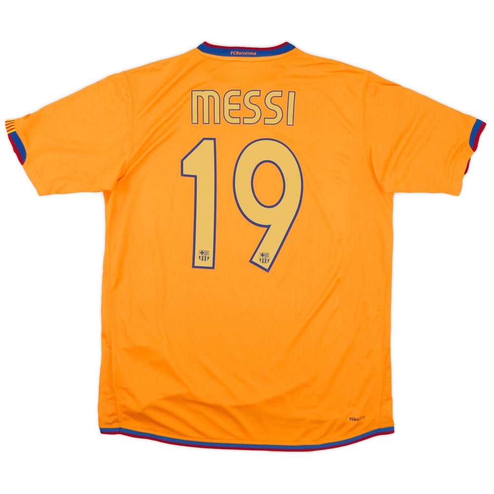 2006-08 Barcelona Away Shirt Messi #19 - 6/10 - (L)