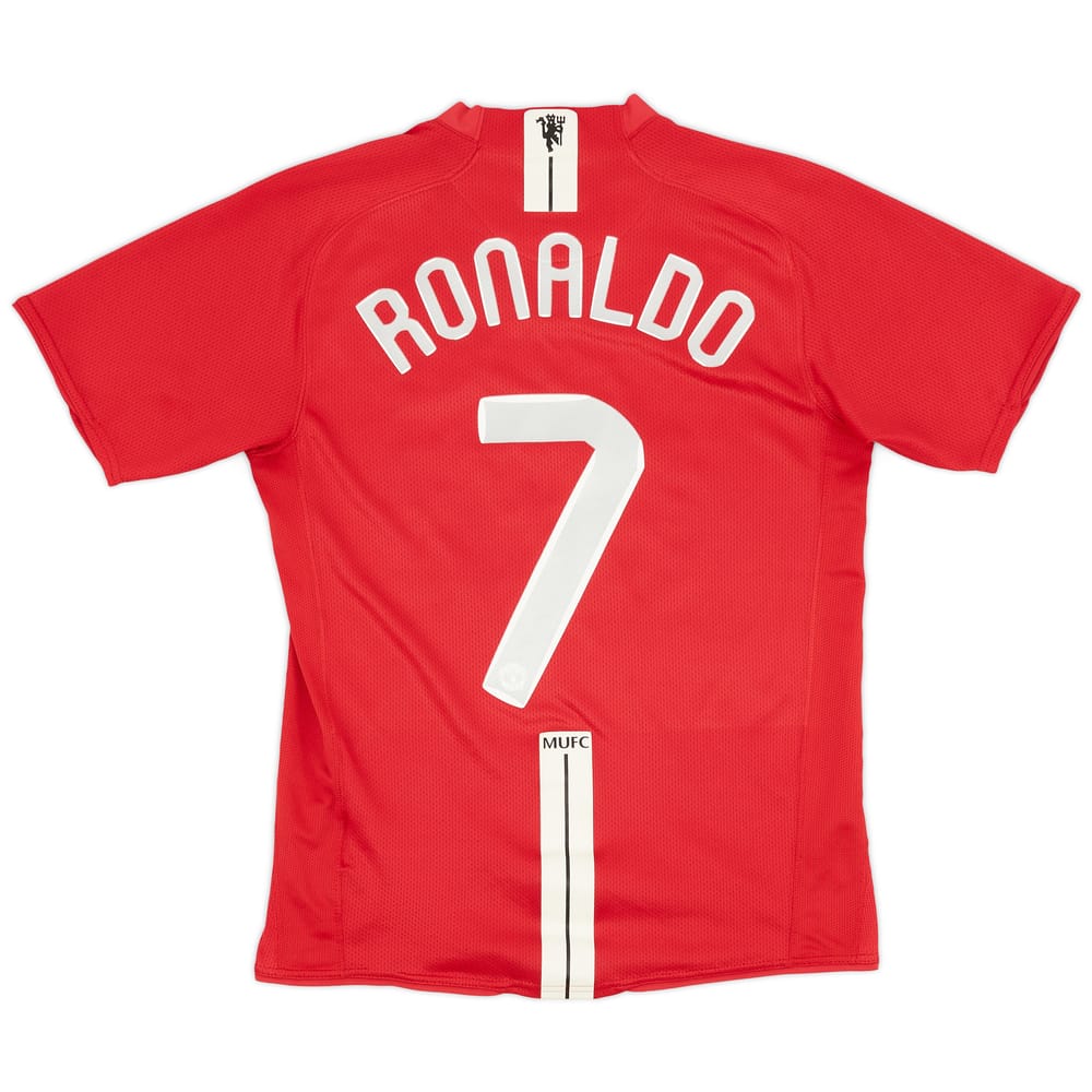 2007-09 Manchester United Home Shirt Ronaldo #7 - 6/10 - (S)