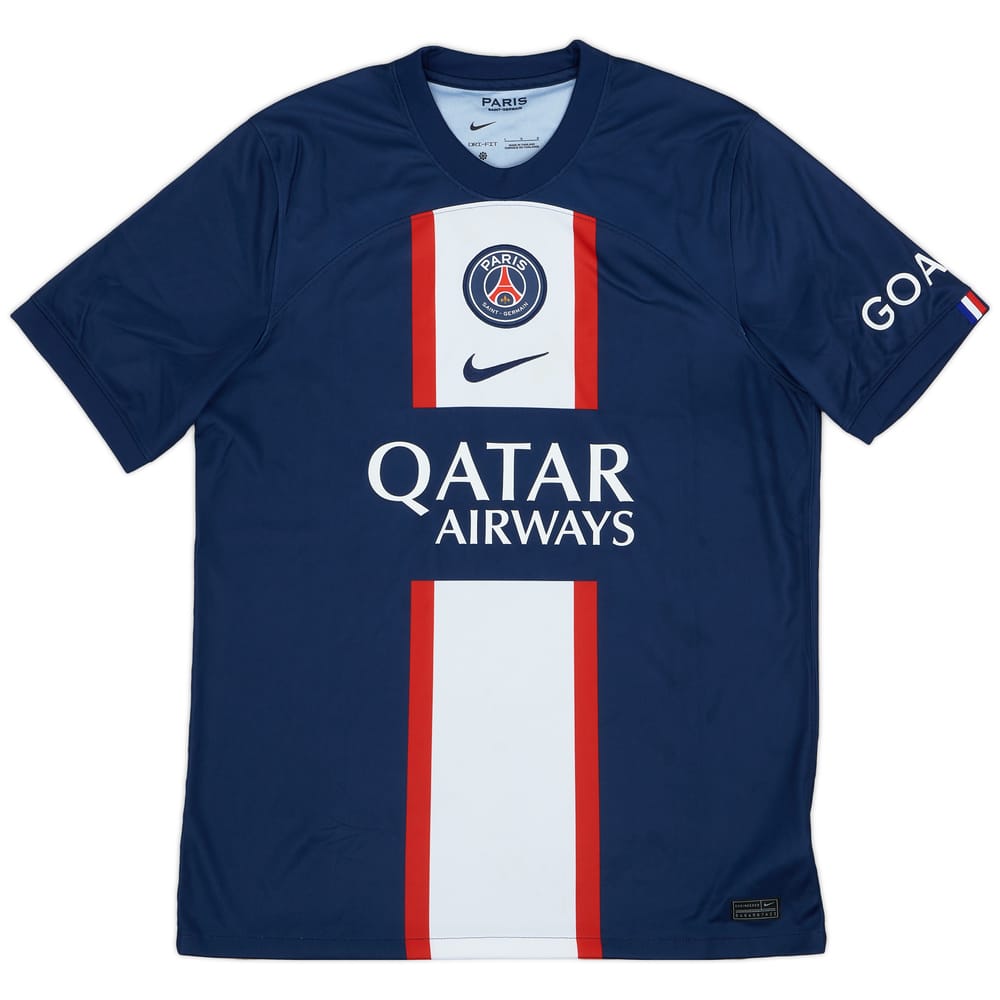 2022-23 Paris Saint-Germain Home Shirt - 7/10 - (L)