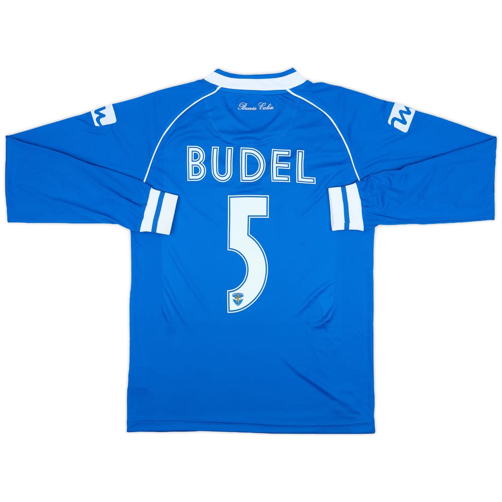 2011-12 Brescia Home L/S Shirt Budel #5 - 8/10 - (XL)