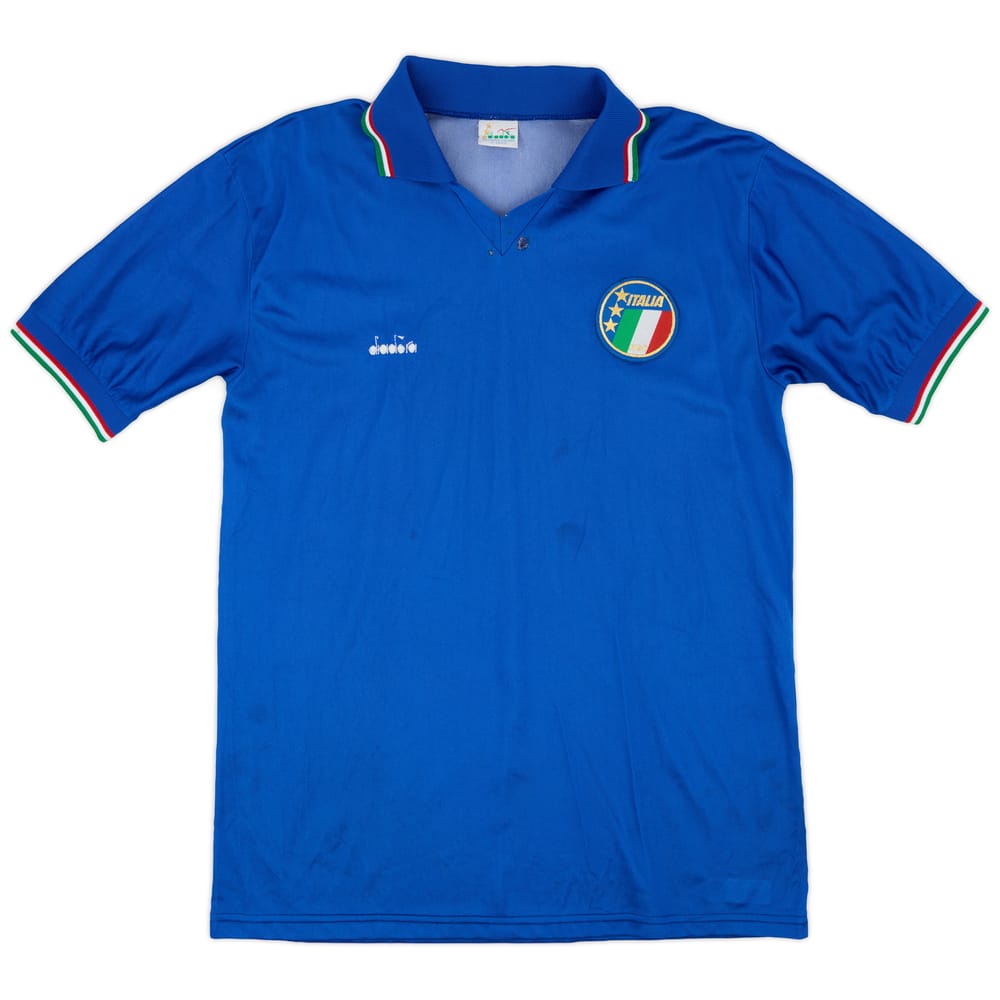 1986-91 Italy Home Shirt - 7/10 - (L)