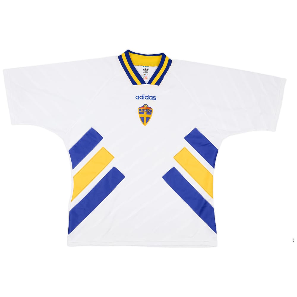 1994-96 Sweden Away Shirt - 9/10 - (XL)