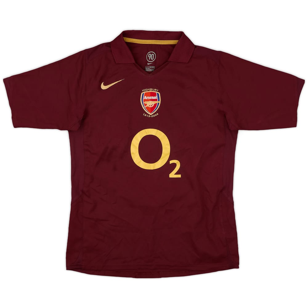 2005-06 Arsenal Home Shirt - 9/10 - (L.Boys)
