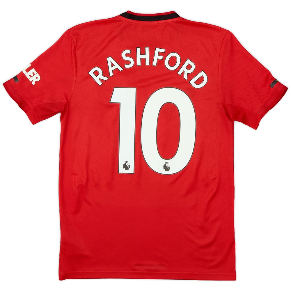 2019-20 Manchester United Home Shirt Rashford #10 - 8/10 - (S)
