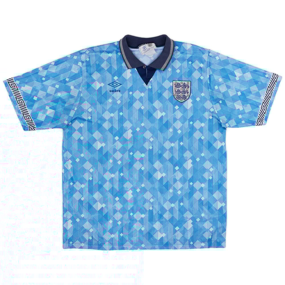 1990-92 England Third Shirt - 6/10 - (XL)