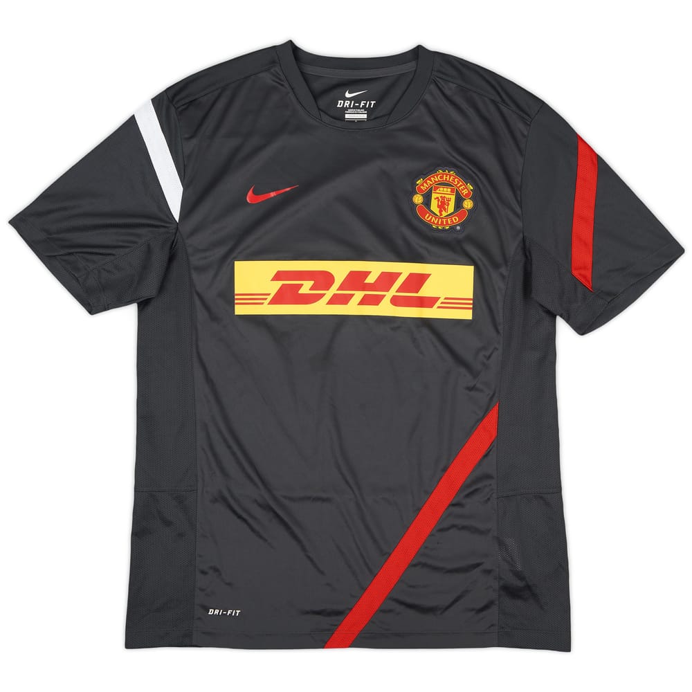 2012-13 Manchester United Nike Training Shirt - 9/10 - (L)