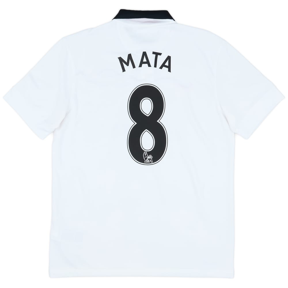 2014-15 Manchester United Away Shirt Mata #8 - 9/10 - (M)