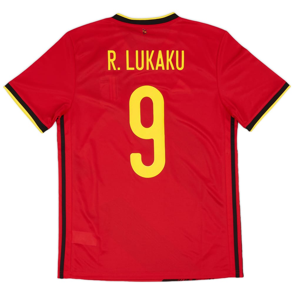 2020-21 Belgium Home Shirt R. Lukaku #9 (M)
