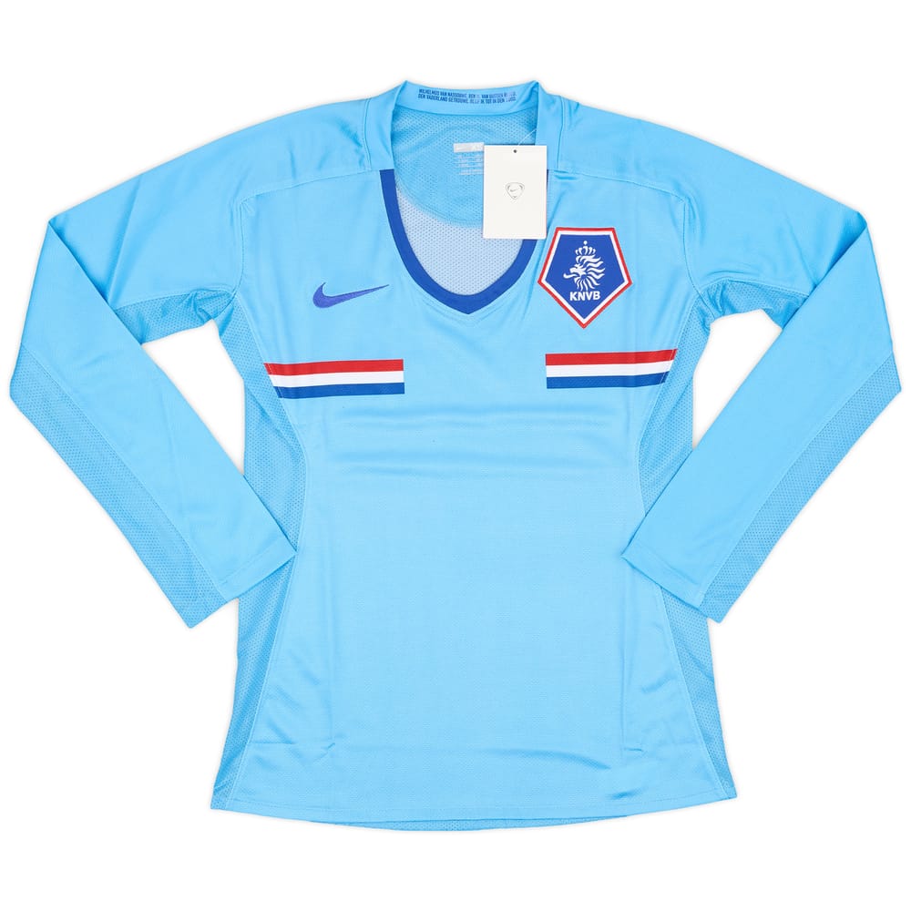 2008-10 Netherlands Player Issue Away L/S Shirt (Women's XS)