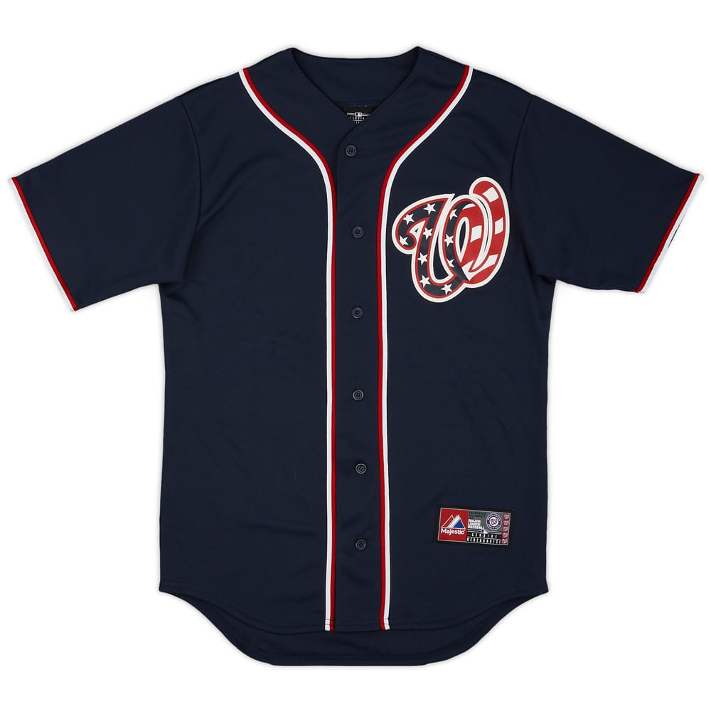 2011-19 Washington Nationals Majestic Alternate Jersey - 9/10 - (S)