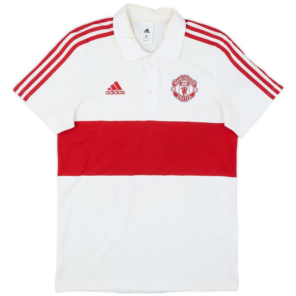 2017-18 Manchester United adidas Polo Shirt - 7/10 - (M)