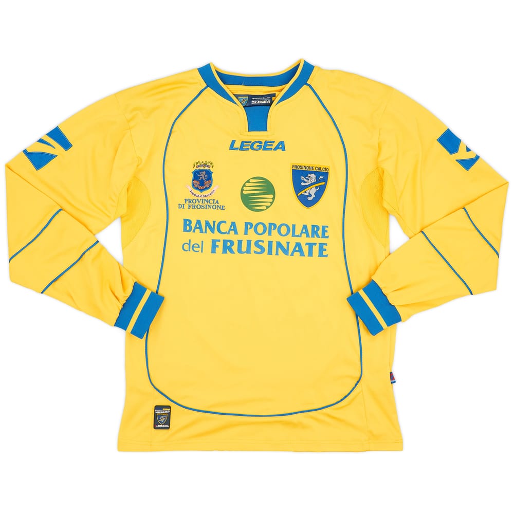 2006-08 Frosinone Signed Home L/S Shirt - 5/10 - (L)