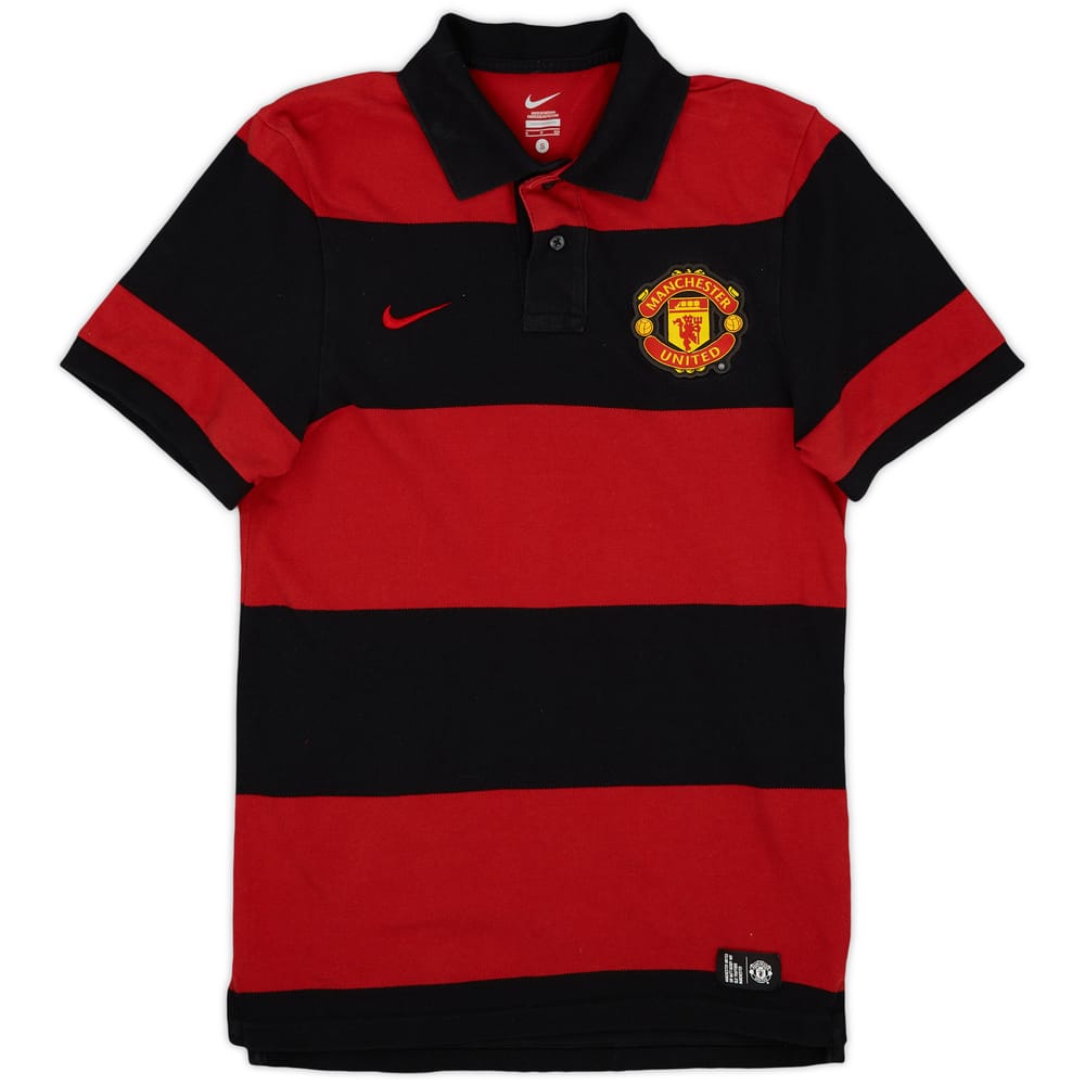 2011-12 Manchester United Nike Polo Shirt - 7/10 - (S)