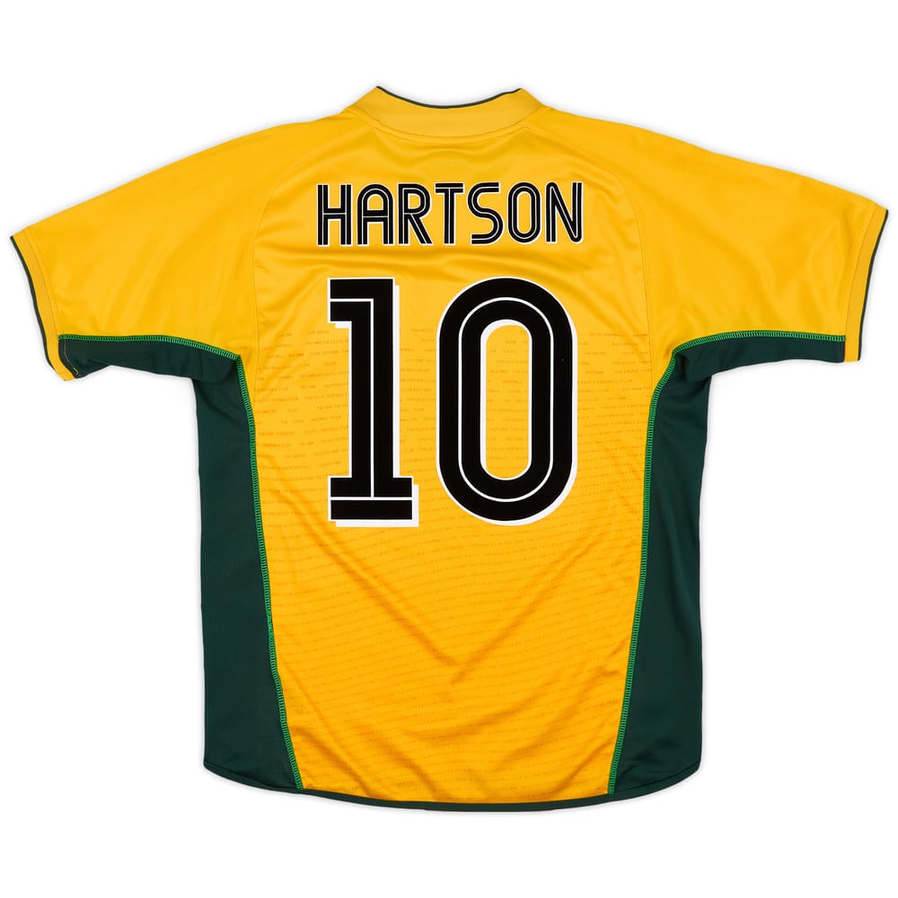 2002-03 Celtic Away Shirt Hartson #10 - 7/10 - (M)