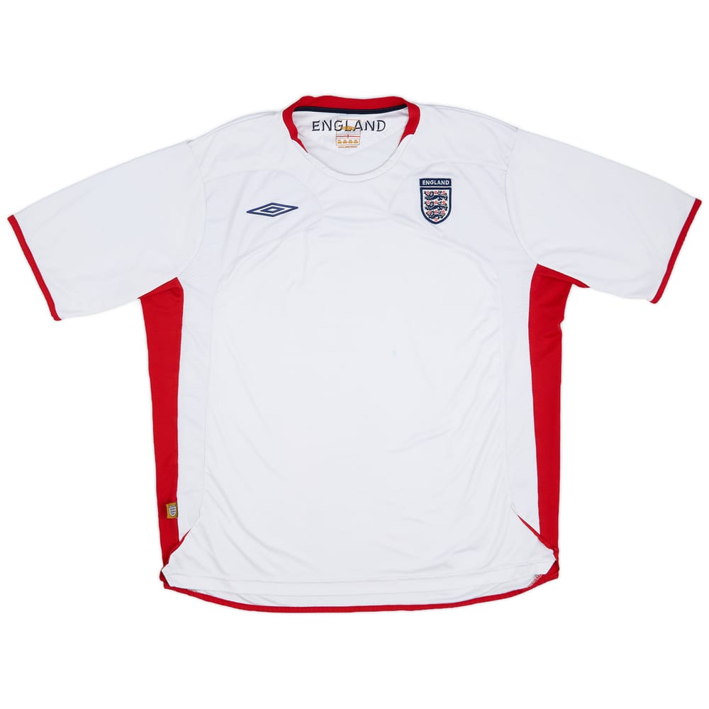 2005-06 England Umbro Training Shirt - 6/10 - (XXL)