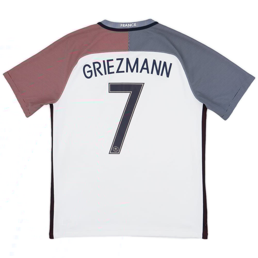 2016-17 France Away Shirt Griezmann #7 - 5/10 - (L)
