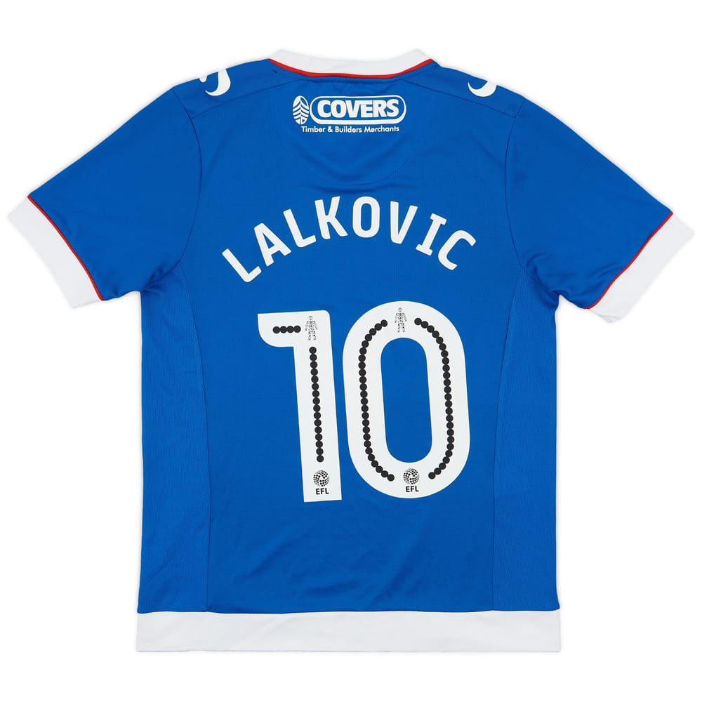 2016-17 Portsmouth Home Shirt Lalkovic #10 - 9/10 - (S)
