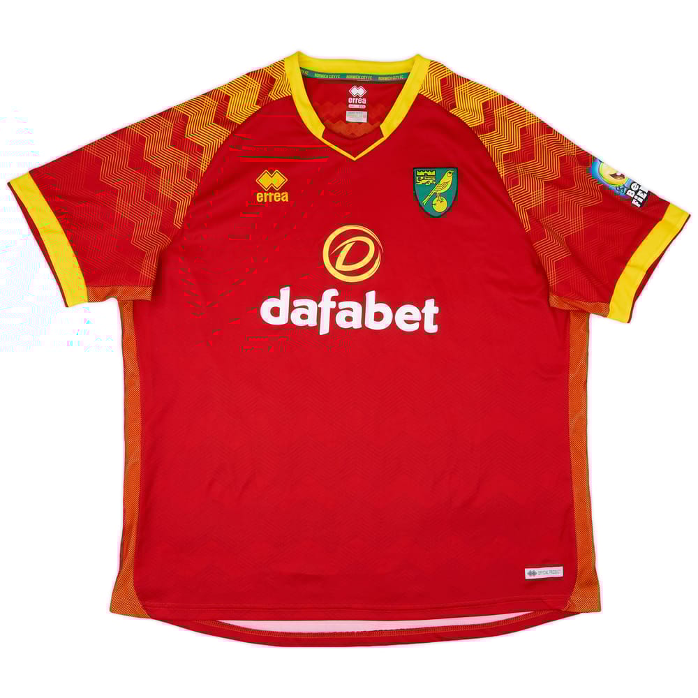 2019-20 Norwich Away Shirt - 9/10 - (8XL)