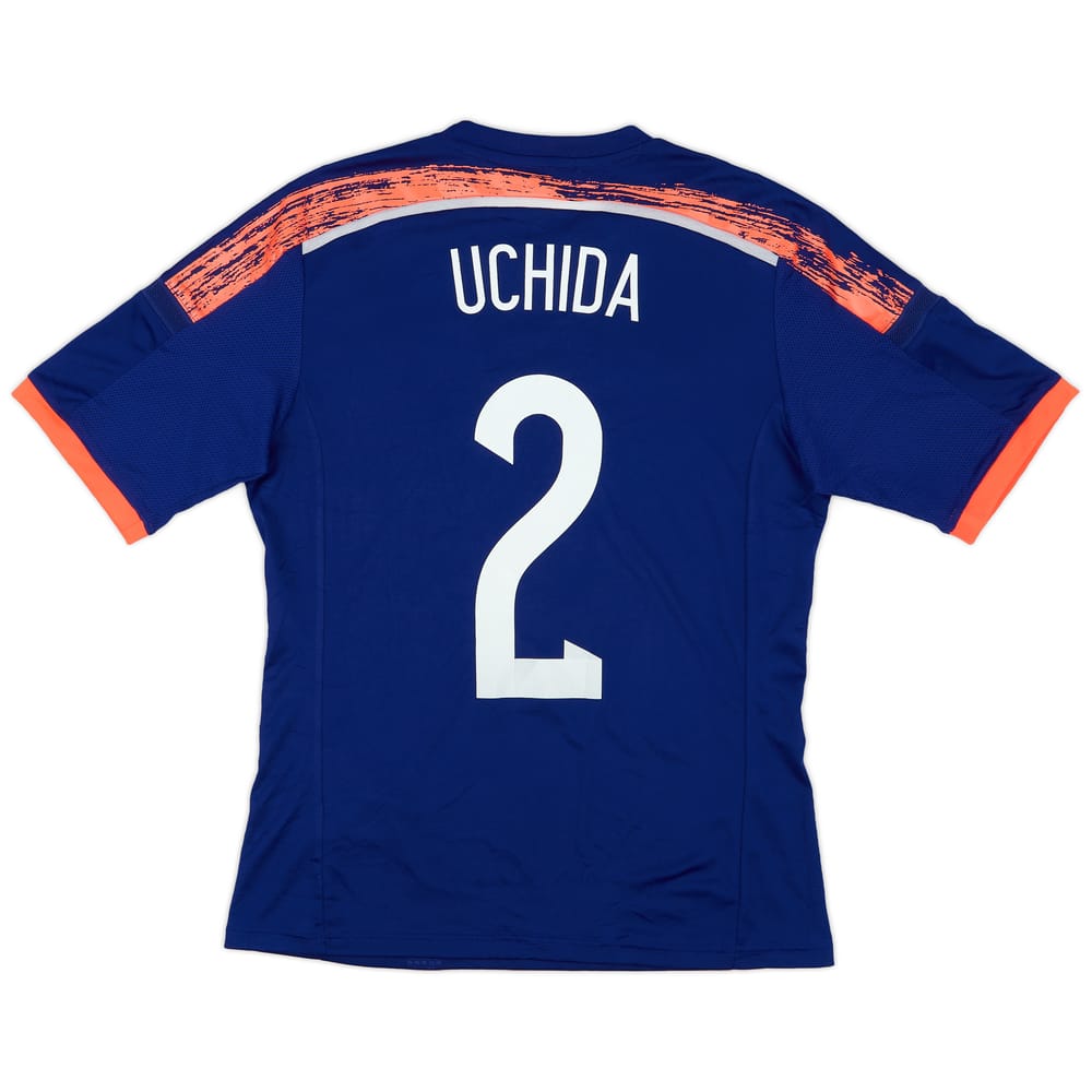 2013-15 Japan Home Shirt Uchida #2 - 7/10 - (S)
