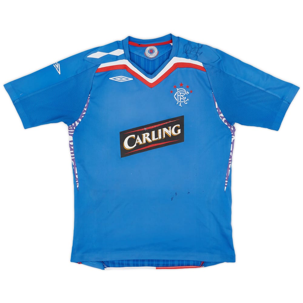 2007-08 Rangers Home Shirt - 4/10 - (L)