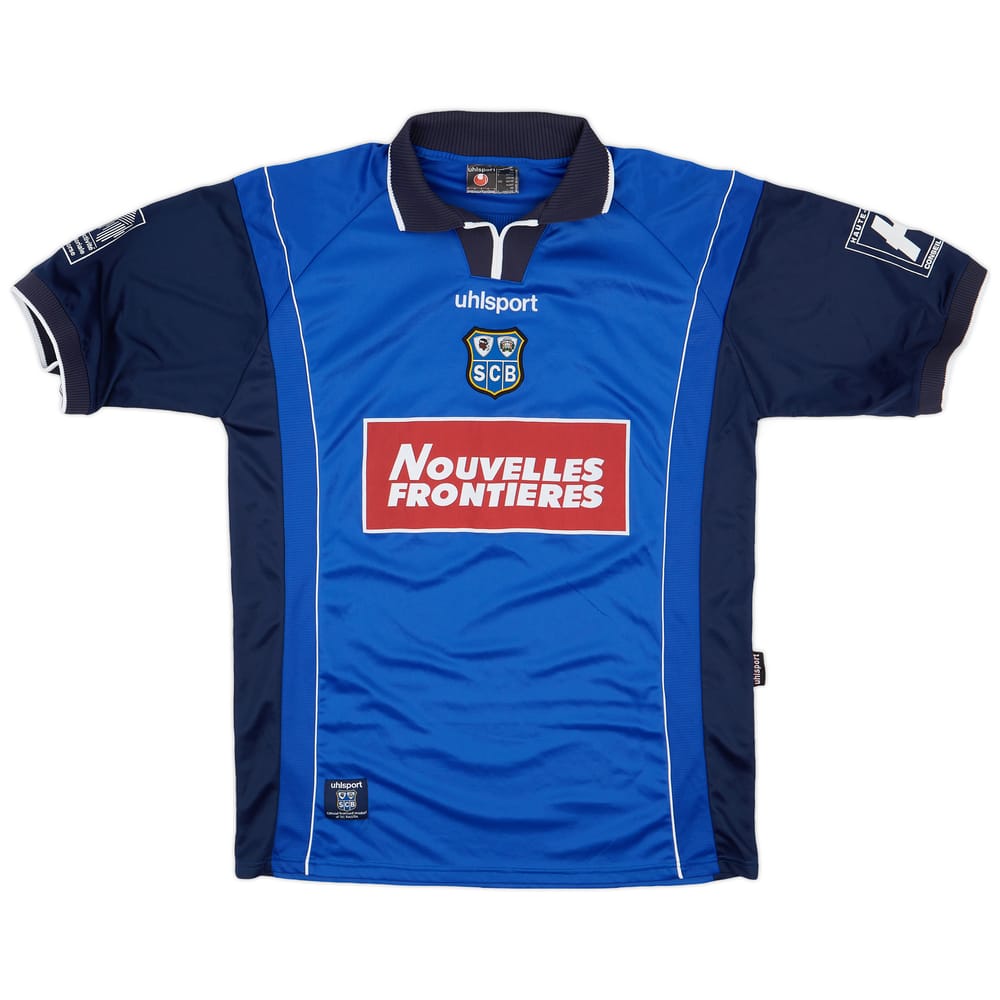 2000-01 Bastia Match Issue Home Shirt #14