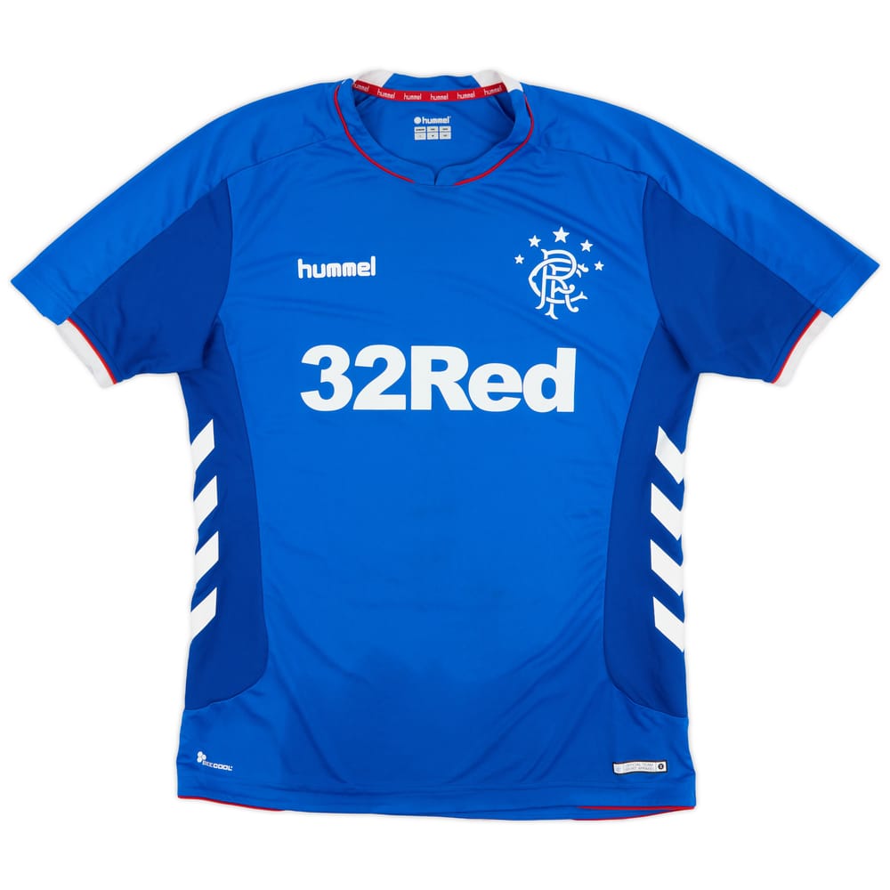 2018-19 Rangers Home Shirt - 9/10 - (L)