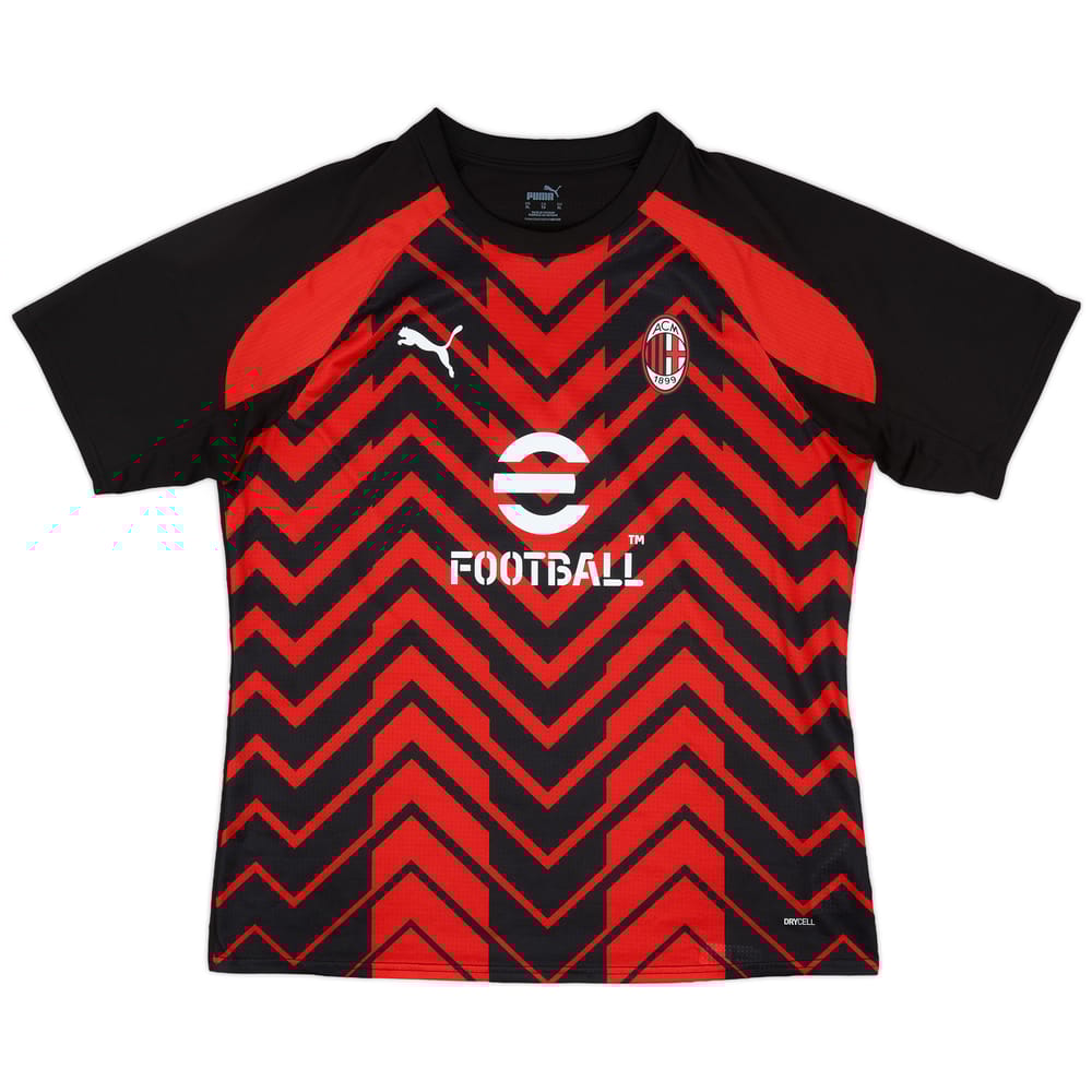 2023-24 AC Milan Puma Pre-Match Training Shirt - 10/10 - (XL)