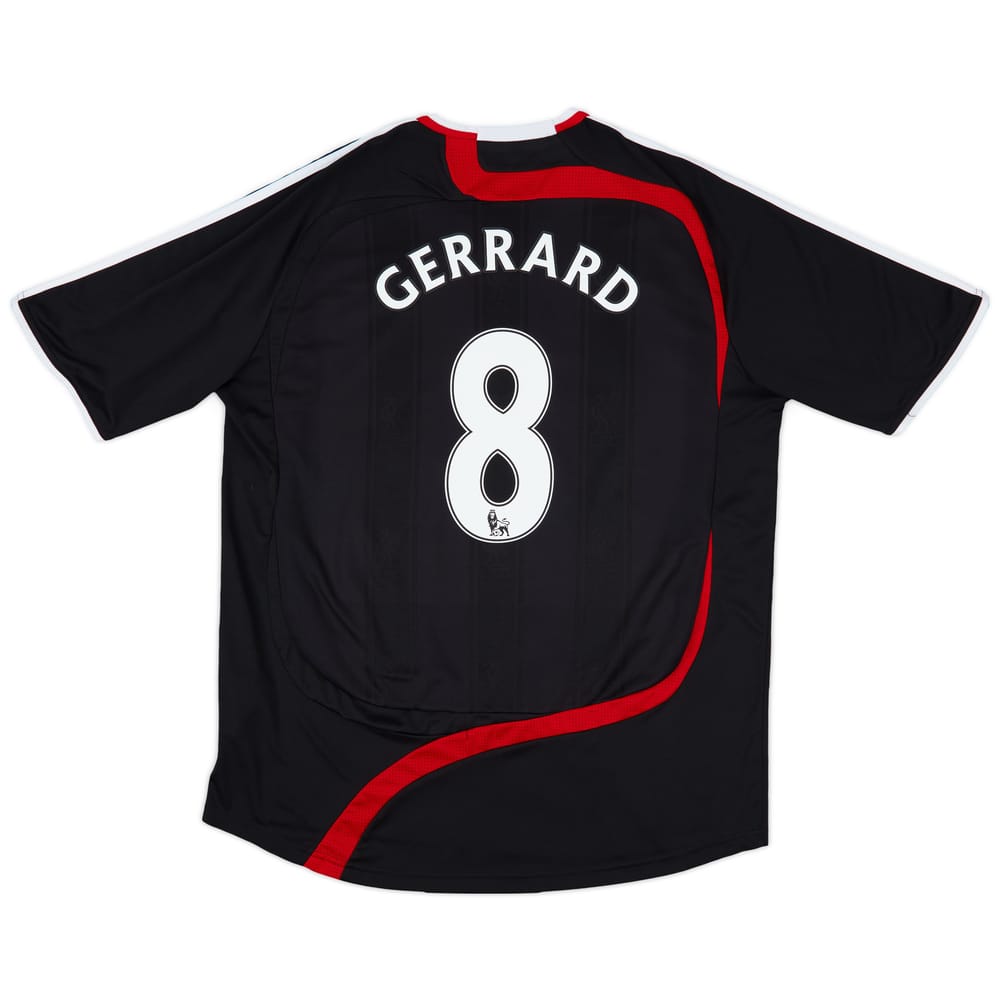 2007-08 Liverpool Third Shirt Gerrard #8 - 7/10 - (XXL)