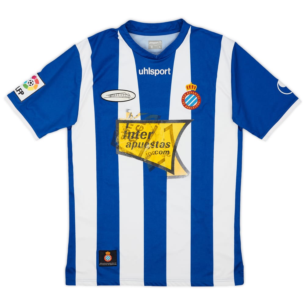 2008-09 Espanyol Home Shirt - 4/10 - (L)