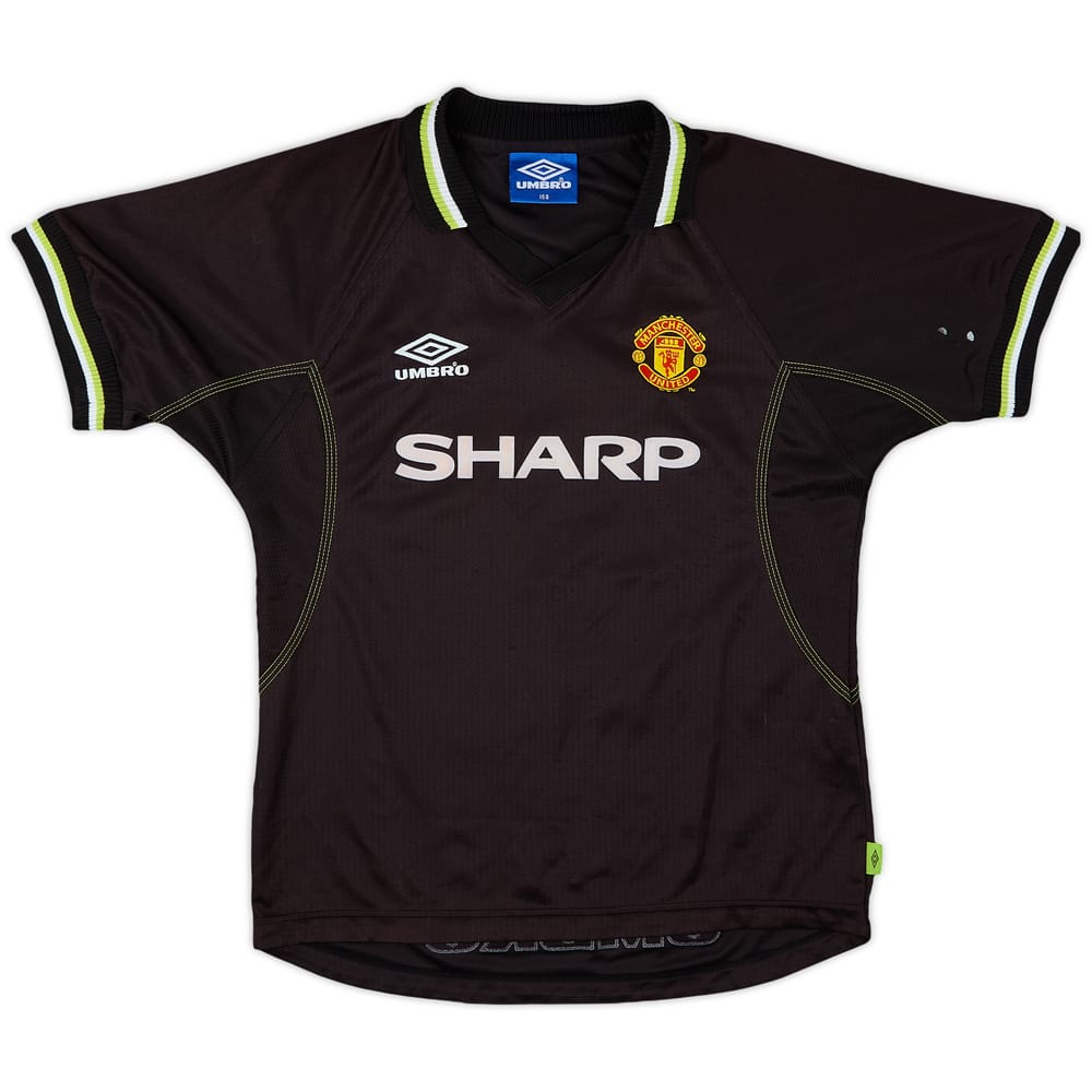1998-99 Manchester United Third Shirt - 5/10 - (L.Boys)