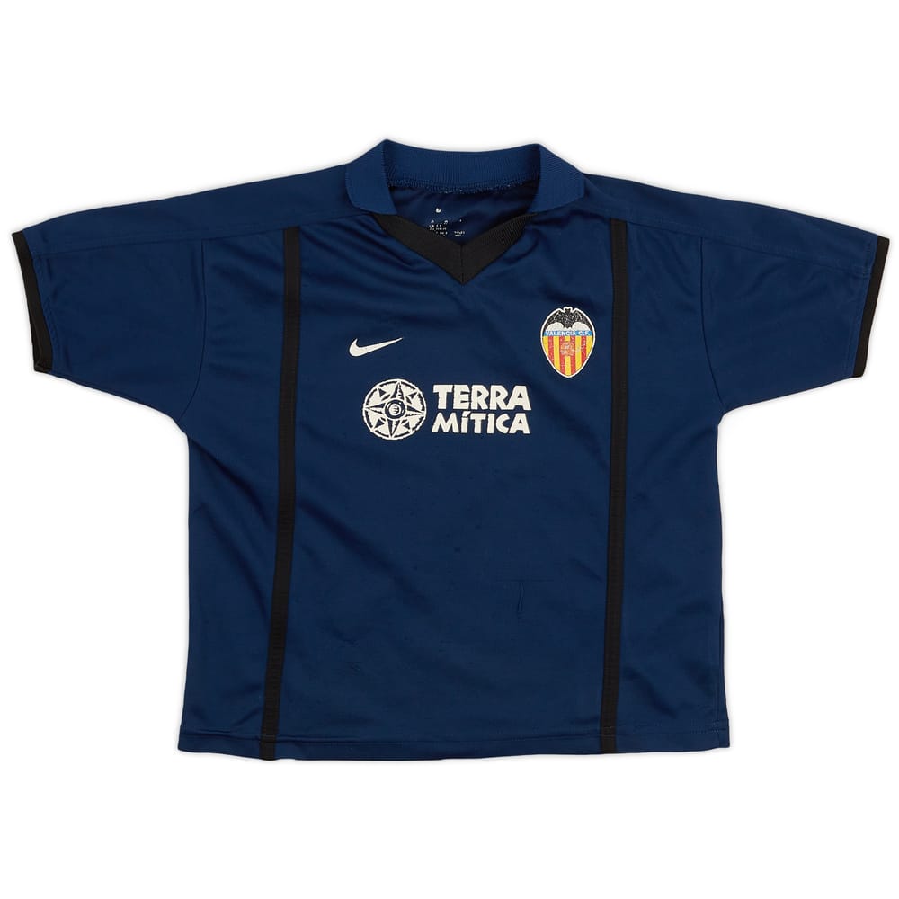 2000-01 Valencia Away Shirt - 5/10 - (5-6 Years)