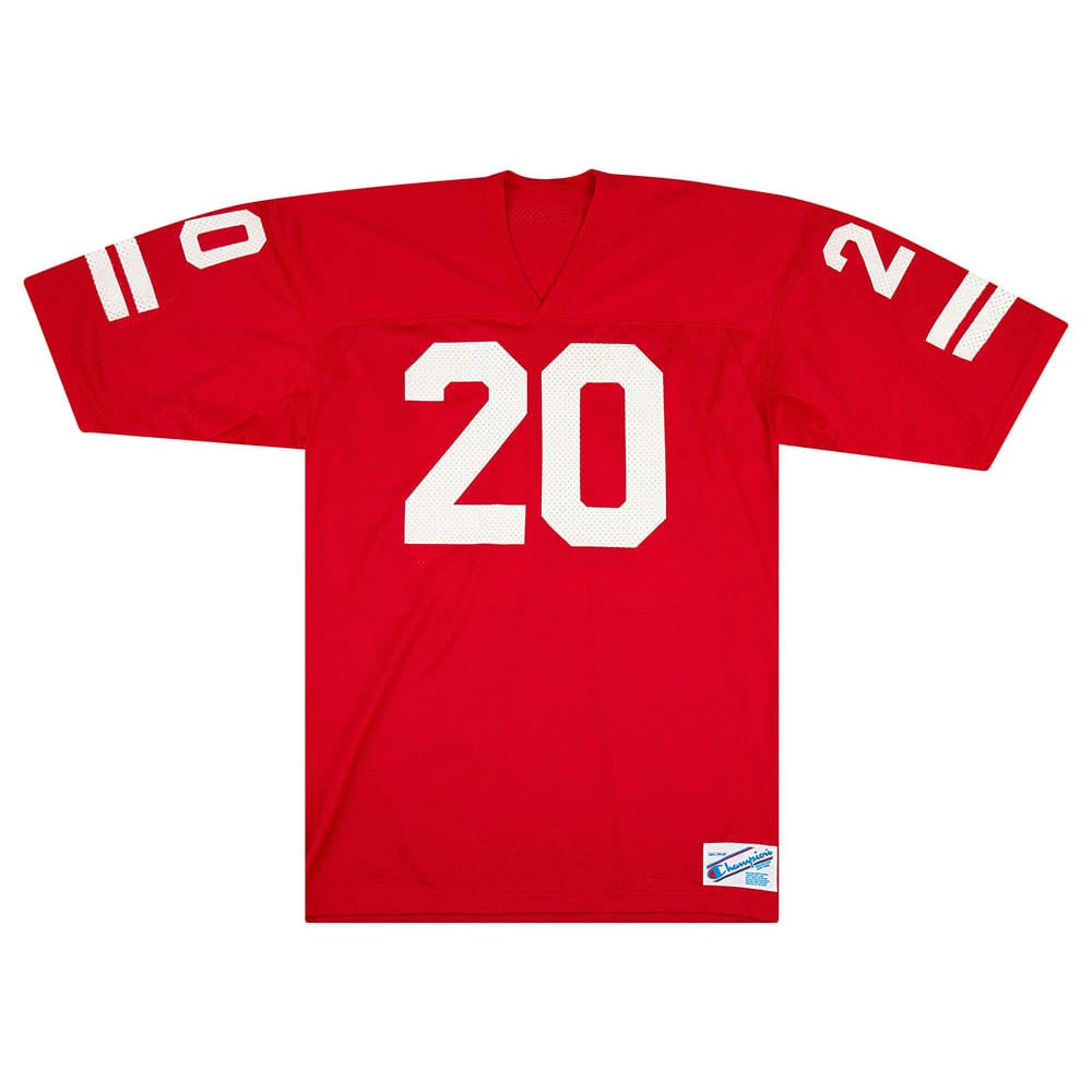 1985-88 San Francisco 49ers Nixon #20 Champion Jersey (Home) XL