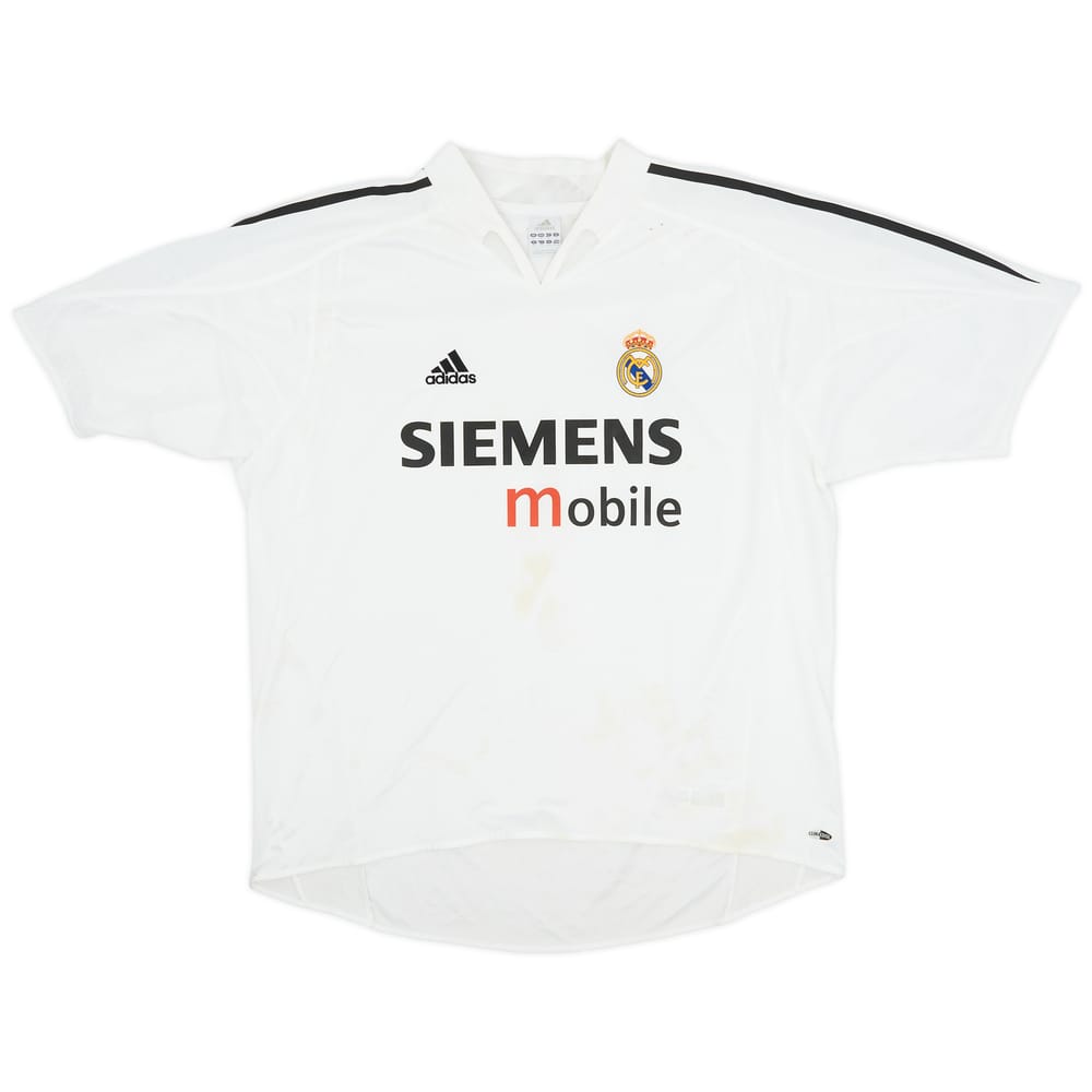 2004-05 Real Madrid Home Shirt - 5/10 - (XL)