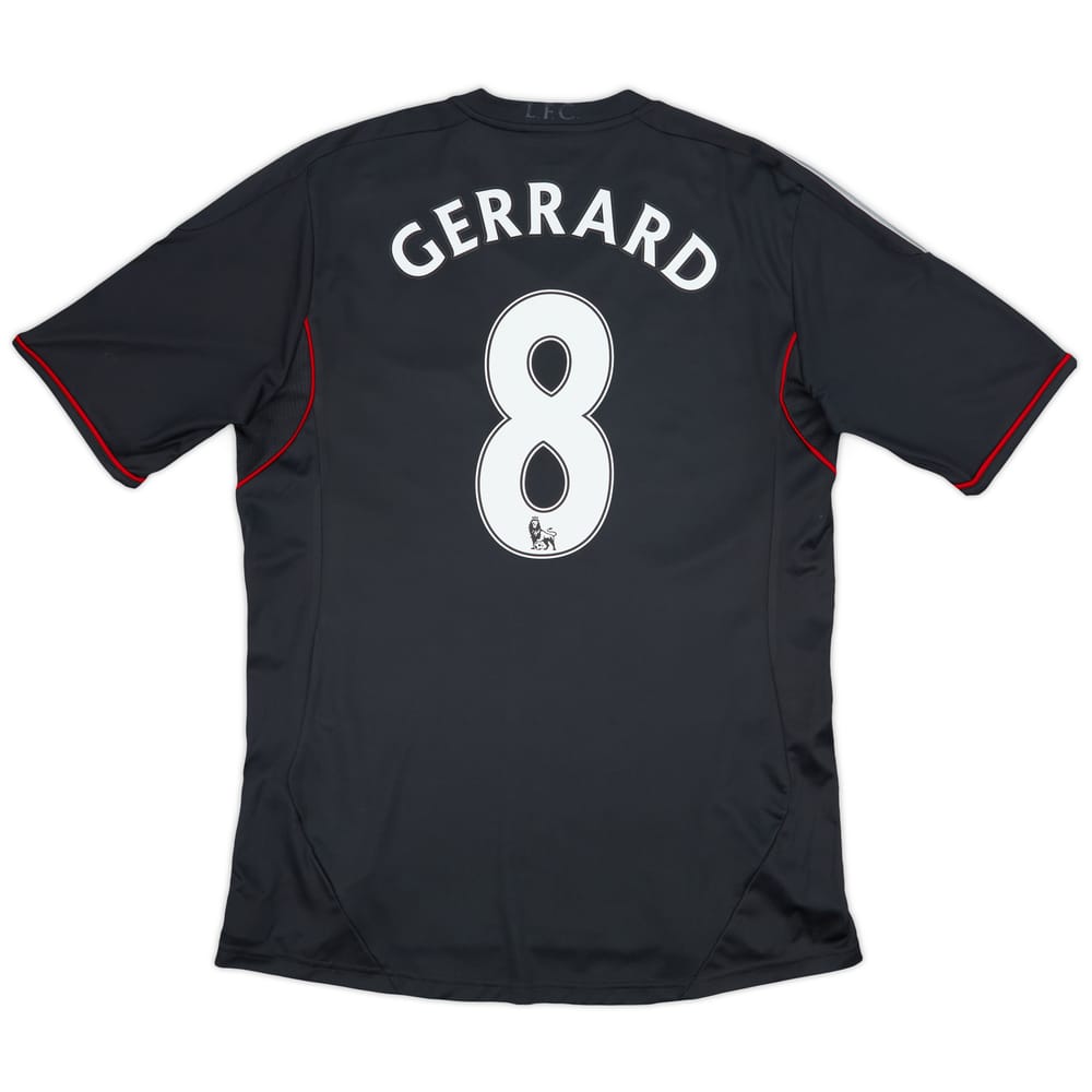 2011-12 Liverpool Away Shirt Gerrard #8 - 5/10 - (M)