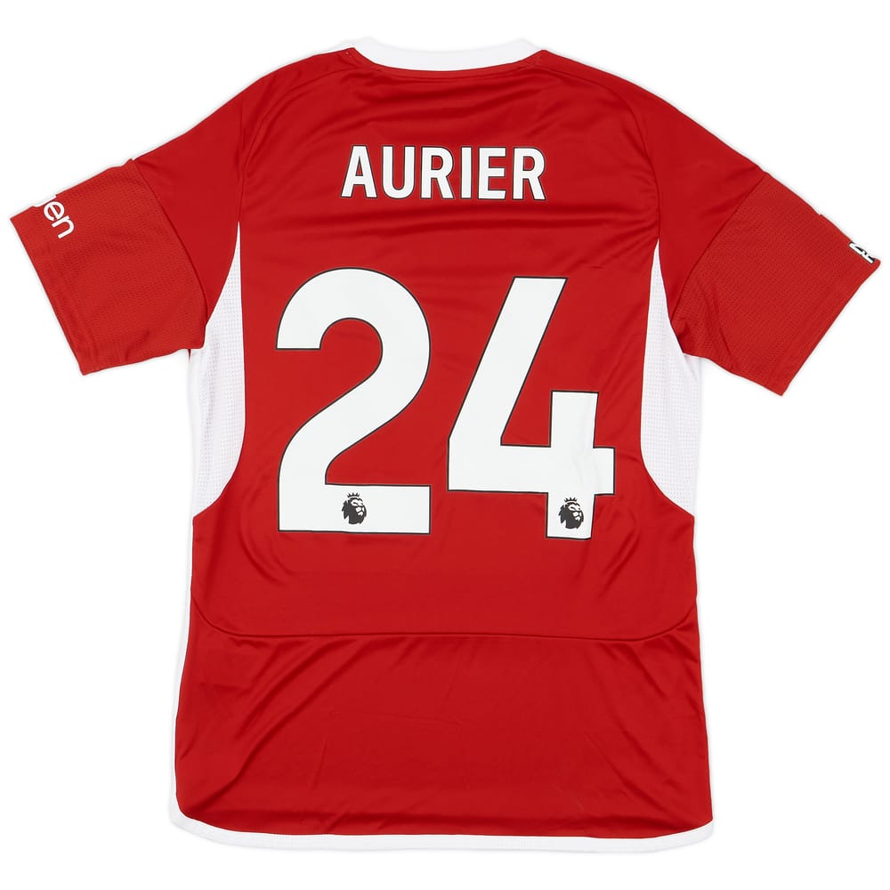 2023-24 Nottingham Forest Match Issue Home Shirt Aurier #24