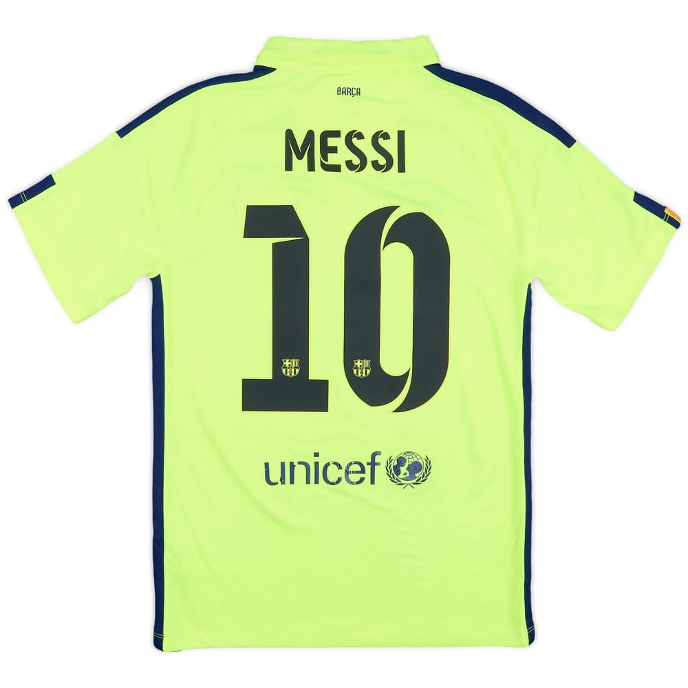 2014-15 Barcelona Third Shirt Messi #10 - 5/10 - (S)