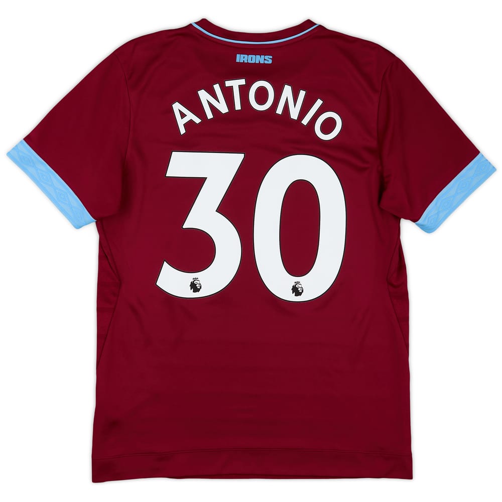 2018-19 West Ham Home Shirt Antonio #30 - 8/10 - (M)