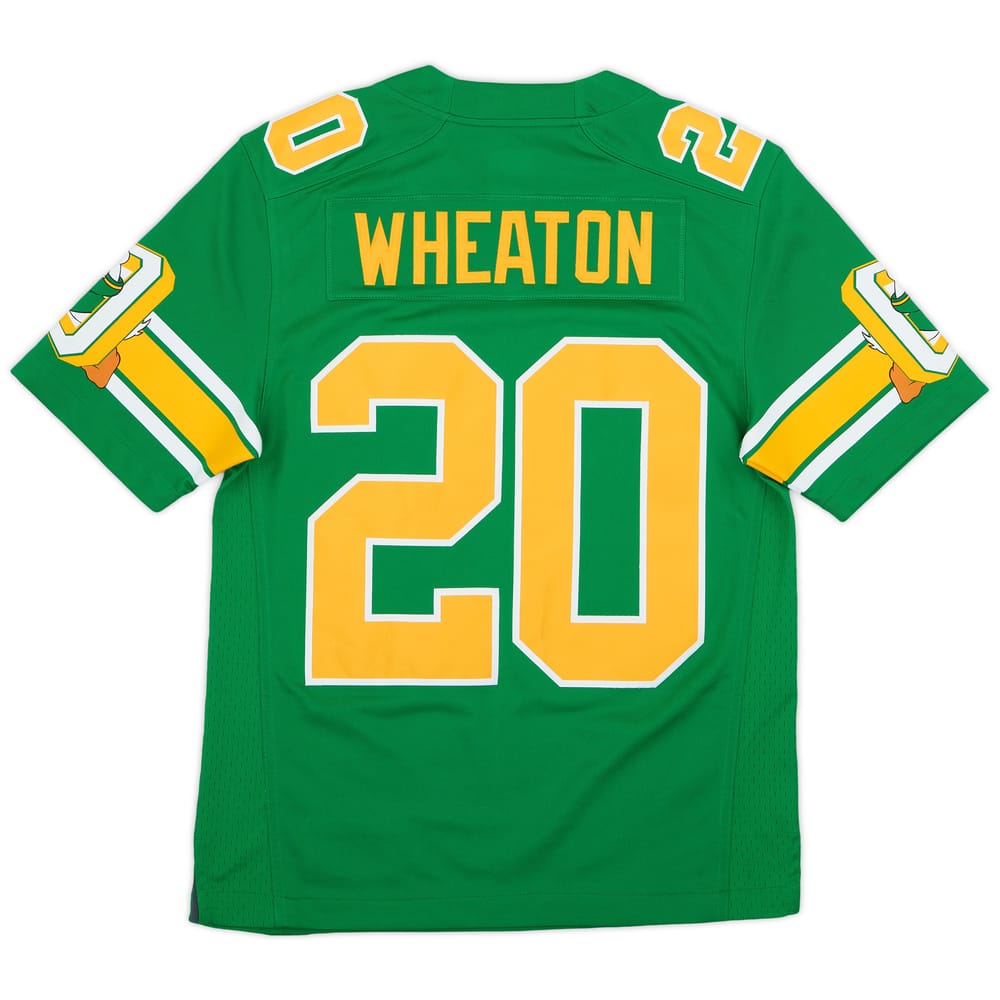 2014 Oregon Ducks Wheaton #20 Nike Throwback Jersey - 8/10 - (M)