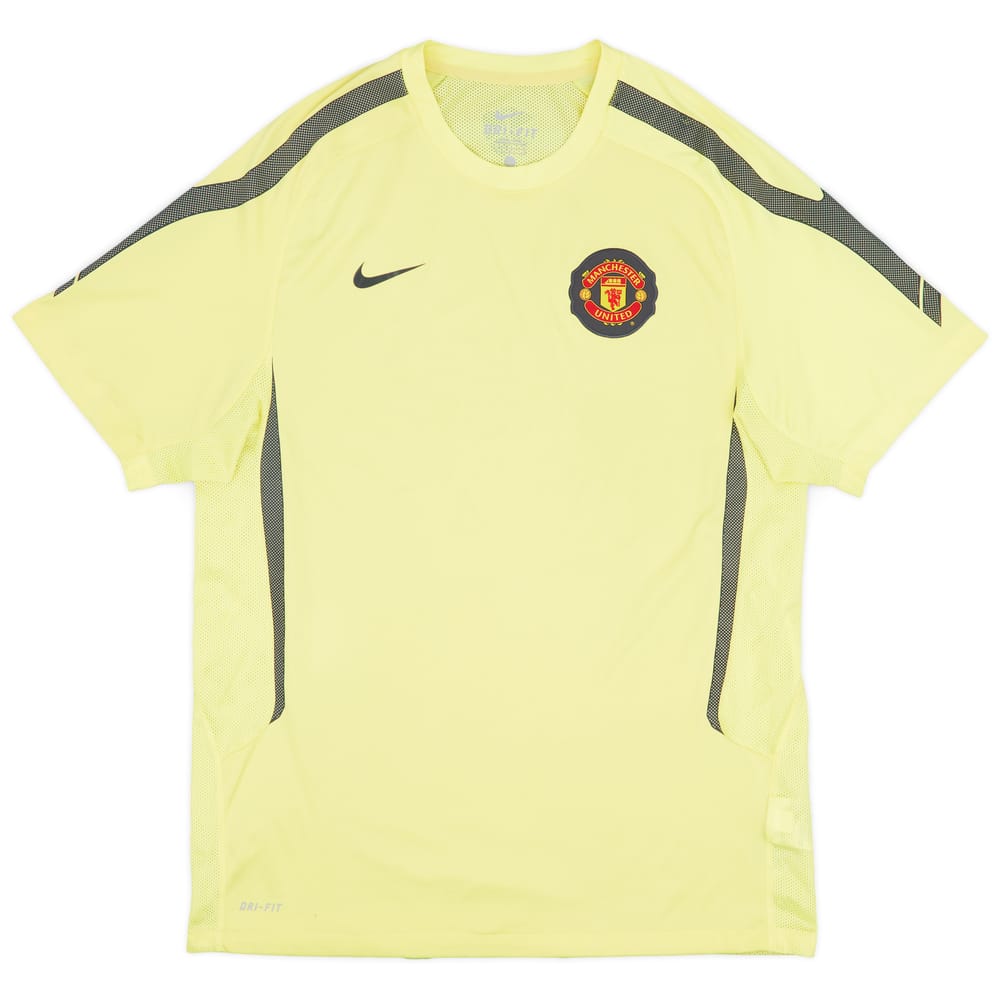 2010-11 Manchester United Nike Training Shirt - 7/10 - (L)