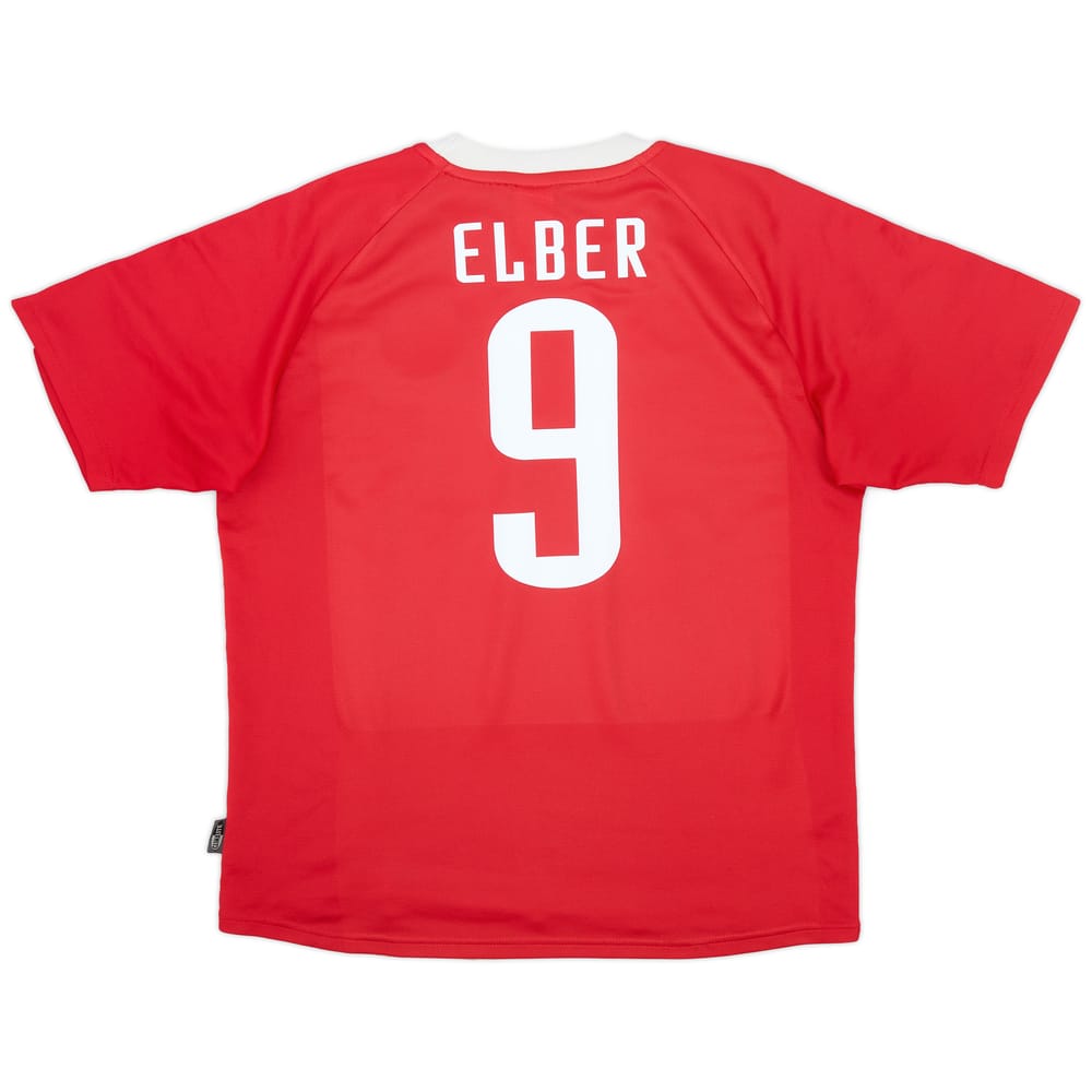 2001-02 Bayern Munich CL Shirt Elber #9 - 6/10 - (L)