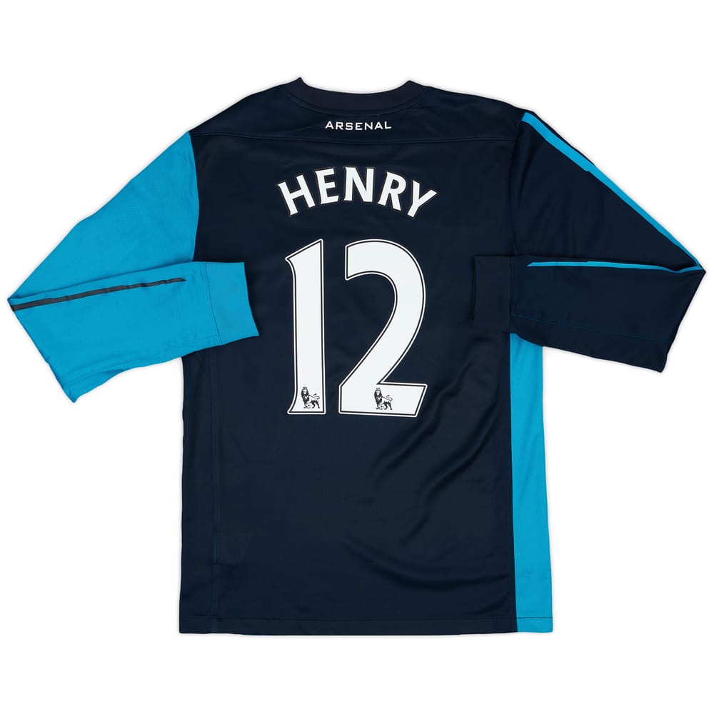 2011-12 Arsenal Away L/S Shirt Henry #12 - 8/10 - (S)
