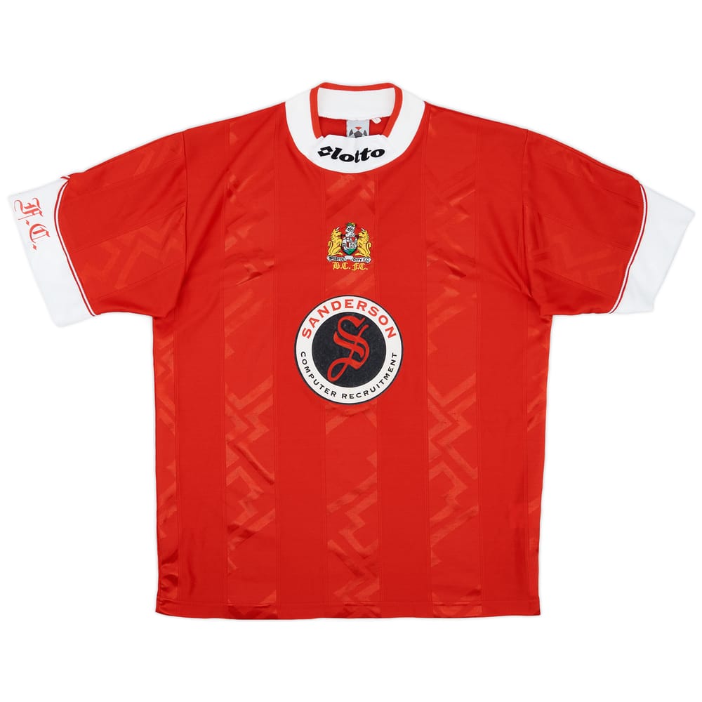 1997-98 Bristol City Home Shirt - 8/10 - (L)
